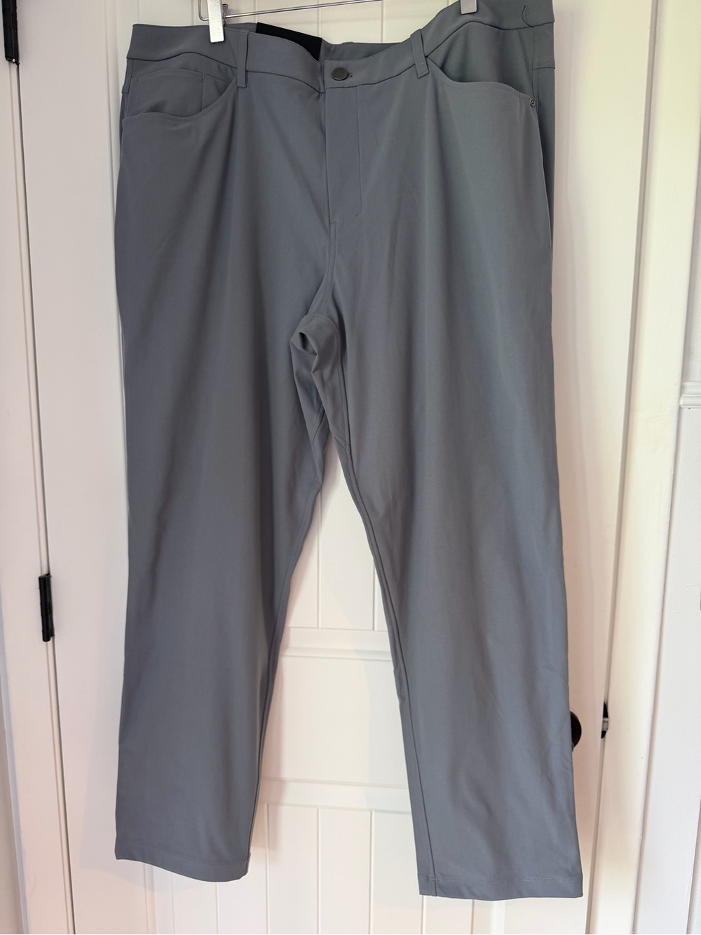NWT Lululemon ABC Classic Fit 5 Pocket Pant Warpstreme Gray 42x32